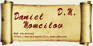 Daniel Momčilov vizit kartica